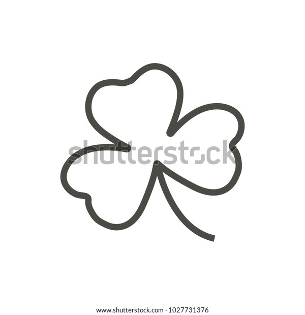 Shamrock outline images stock photos d objects vectors