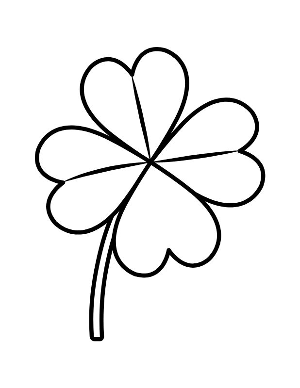 Free printable shamrock templates