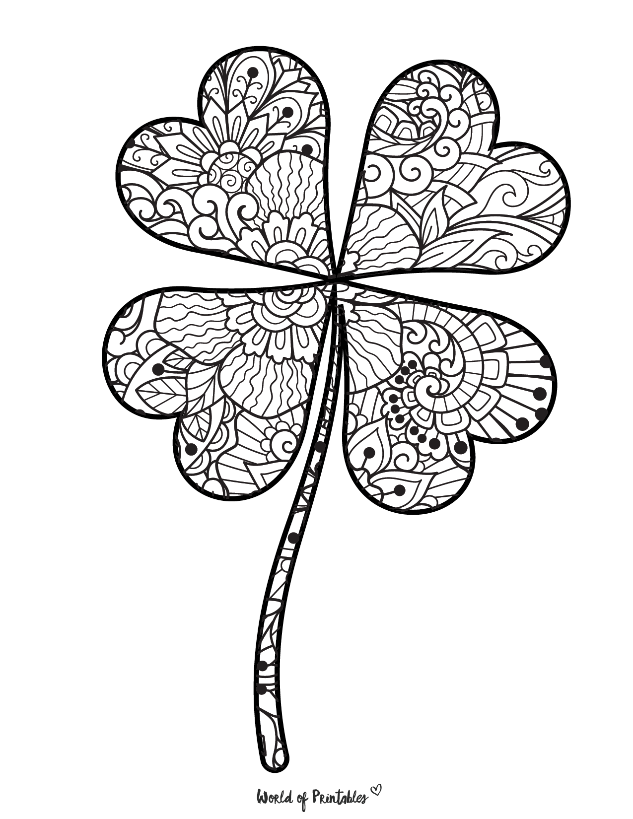 St patricks day coloring pages