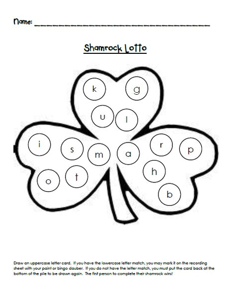 Shamrock lotto