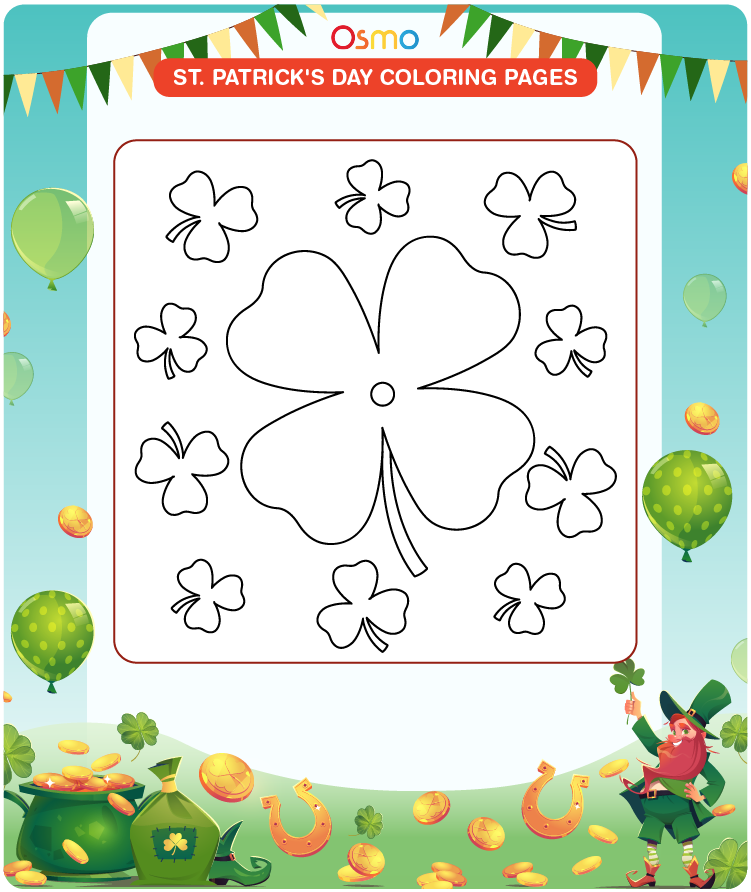 St patricks day coloring pages