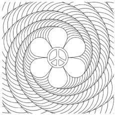 Abstract coloring pages