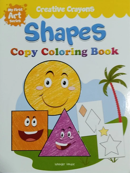 Shapes â copy coloring book