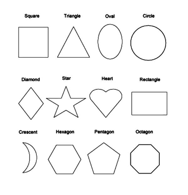 Shapes coloring pages shape coloring pages preschool coloring pages shapes for kids