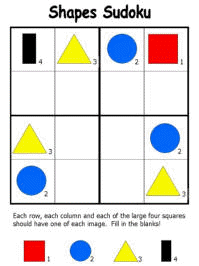 Shapes sudoku