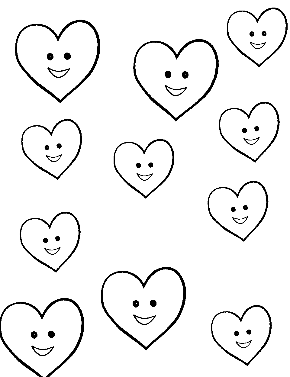 Preschool coloring pages free printable sheets