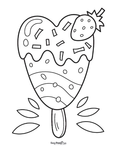 Printable ice cream coloring pages â sheets