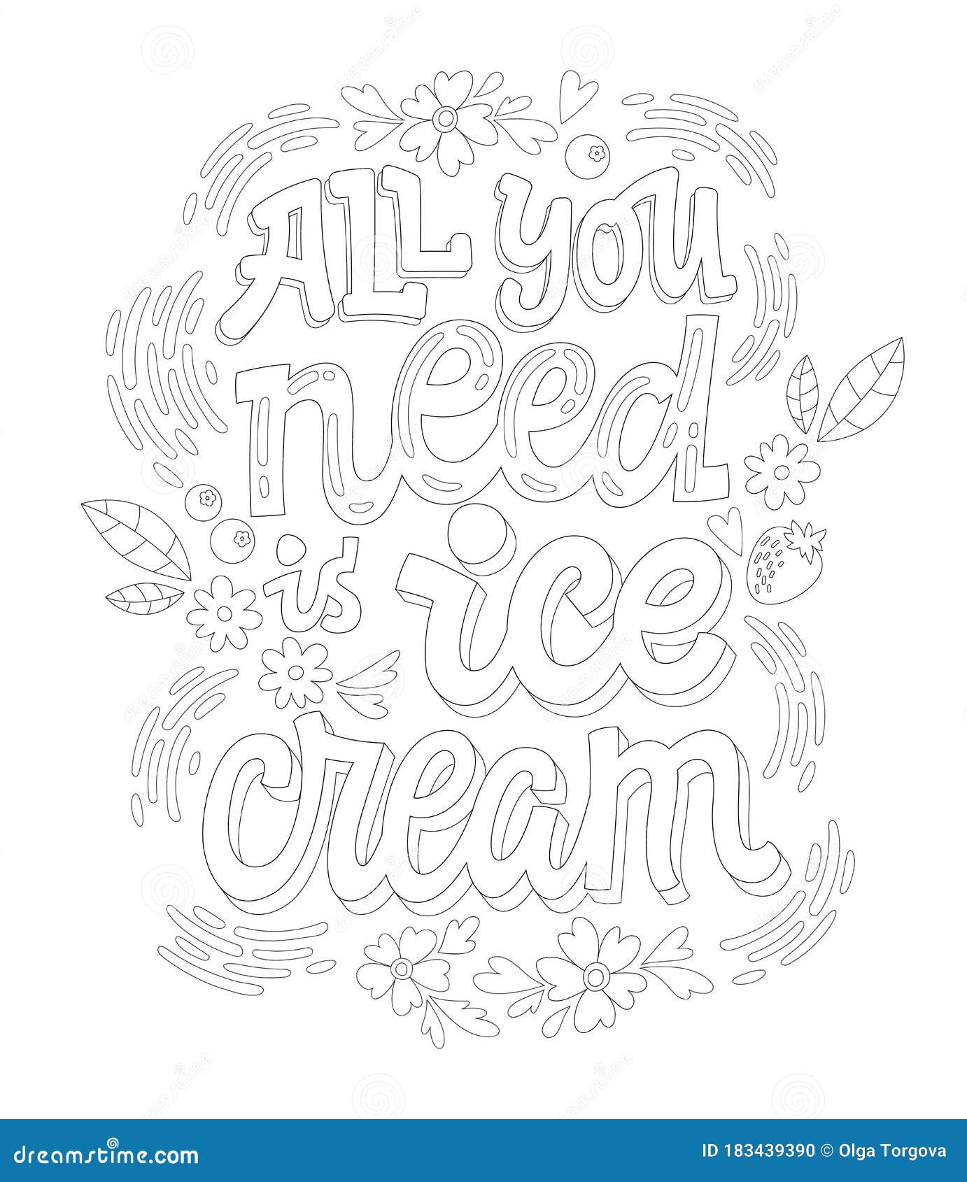 All you need is ice cream