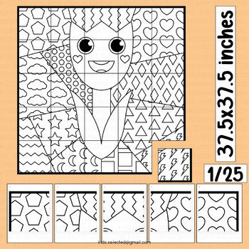 Spring coloring pages flower activities collaborative poster bulletin board math spring coloring pages spring activities bulletin boards classroom decor