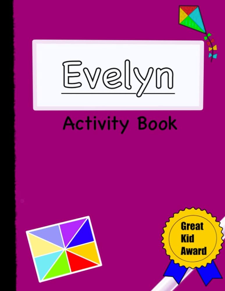 Evelyns learning activity coloring book children brain power fun filled with