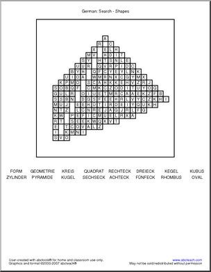 German word search