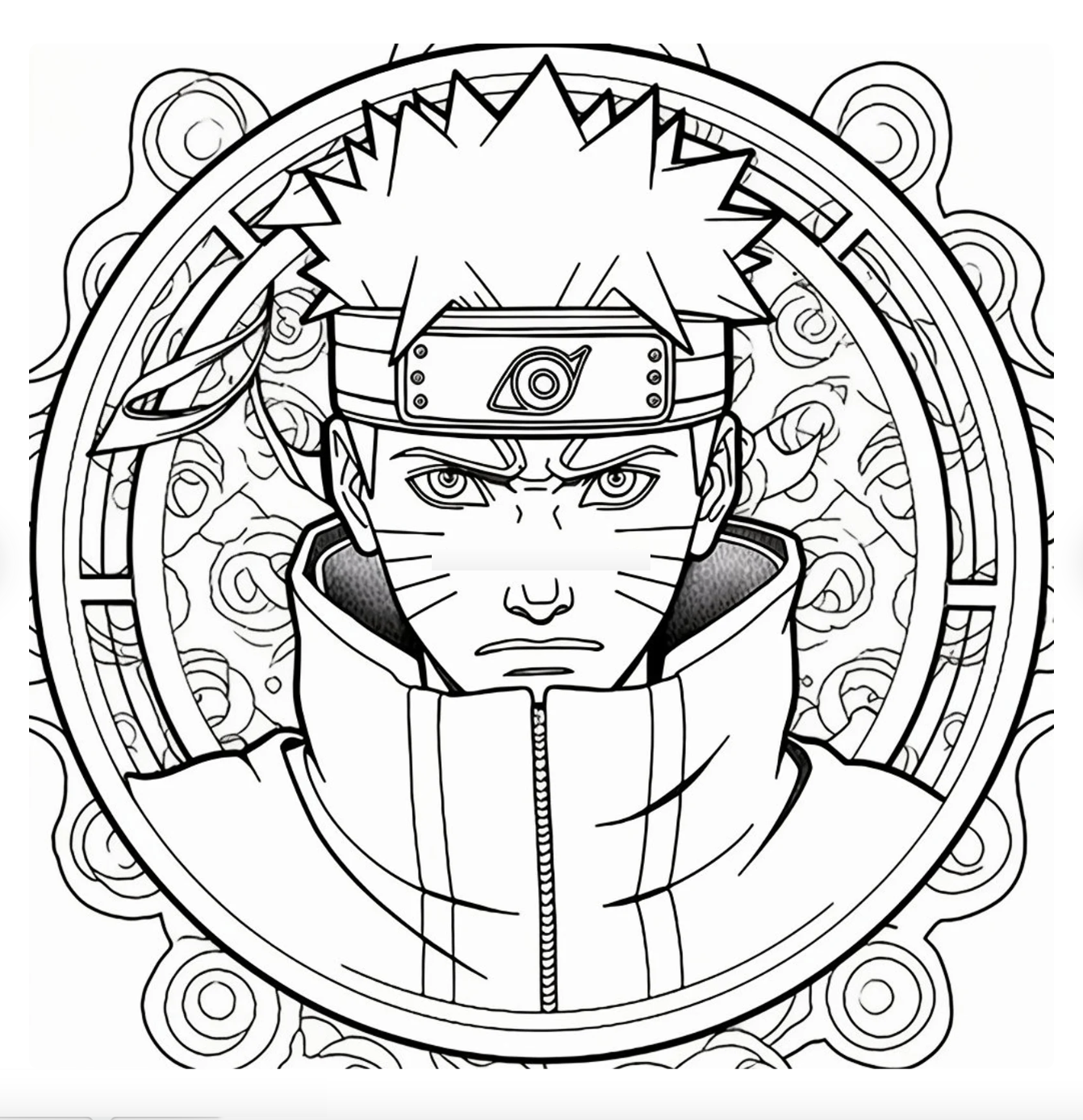 Naruto coloring pages