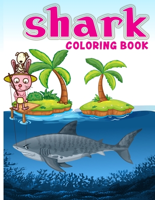 Shark coloring book shark coloring pages for tweens older kids boys for gifts paperback porter square books