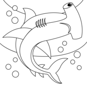 Sharks coloring pages free coloring pages