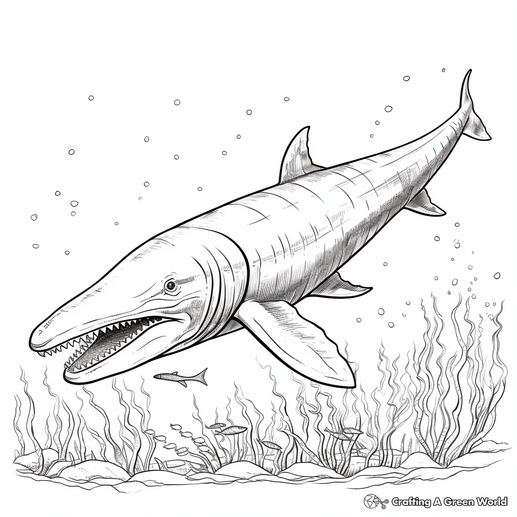 Blue whale coloring pages