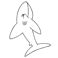 Top shark coloring pages for your little ones