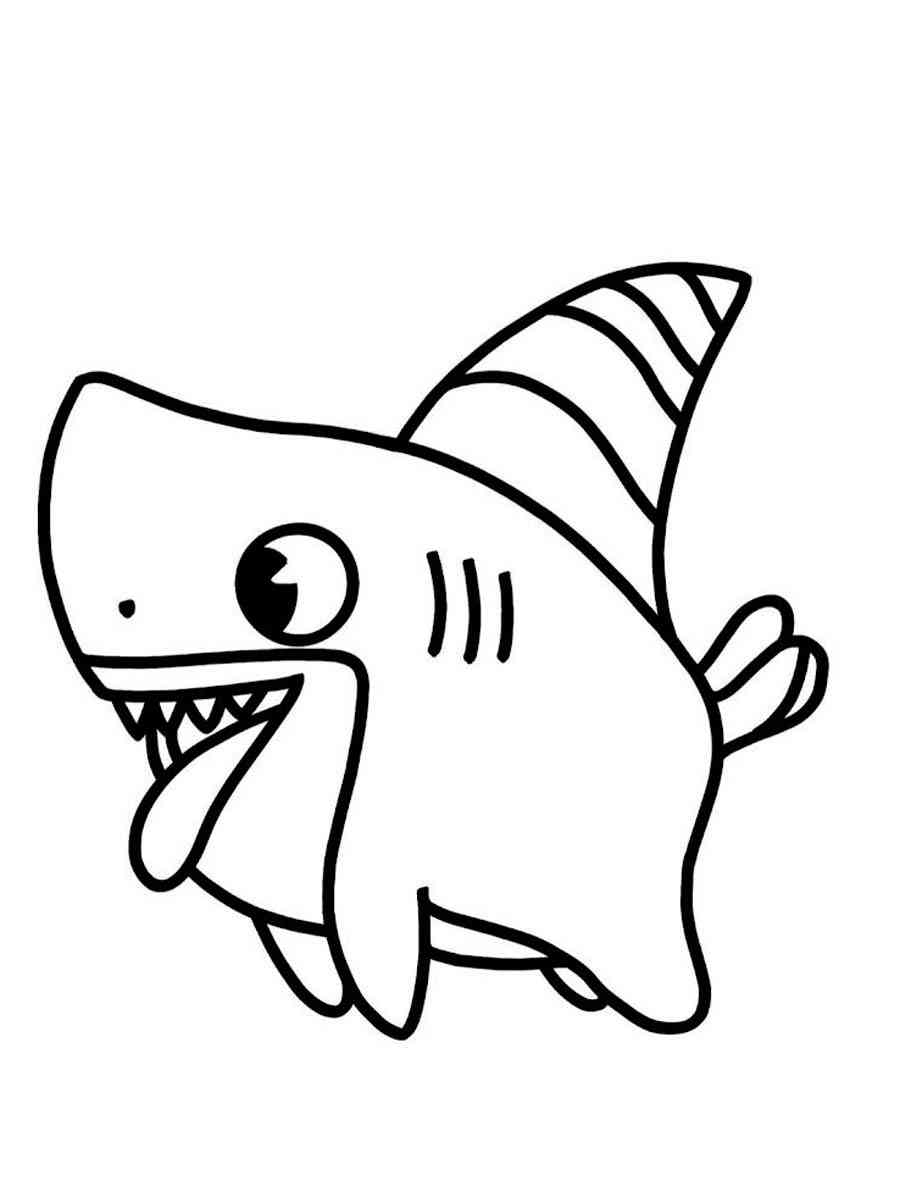 Sharkdog coloring pages