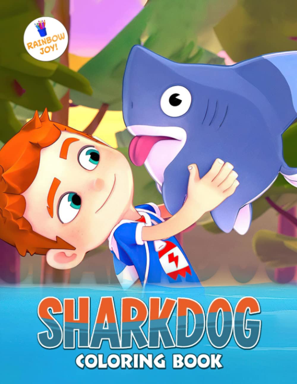 Buy sharkdog coloring book step into vivid animated film illustrations to develop creativity suitable for kids and children online at an