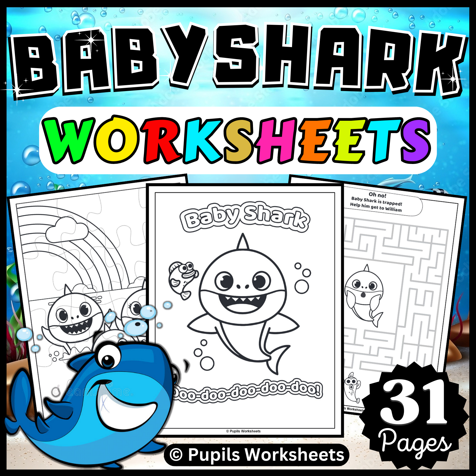 Baby shark activities