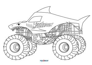 Free printable monster truck coloring pages for kids monster truck coloring pages truck coloring pages tractor coloring pages