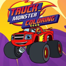 Monster truck coloring play monster truck coloring for free