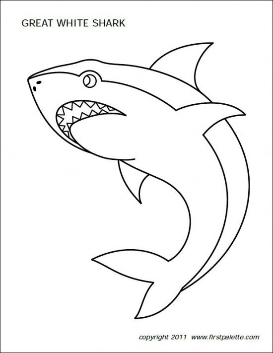 Freebie friday free shark printables