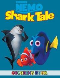 Finding nemo and shark tale coloring book in coloring book for kids and adults