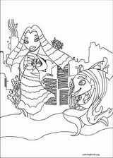 Shark tale coloring pages