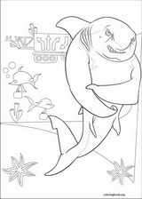 Shark tale coloring pages