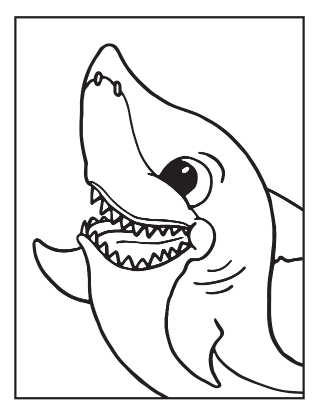 Shark coloring pages