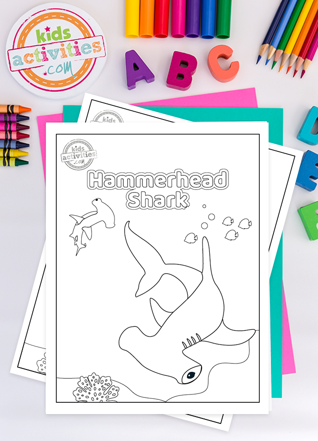 Download the cutest shark week printable pictures to color kids activities blog