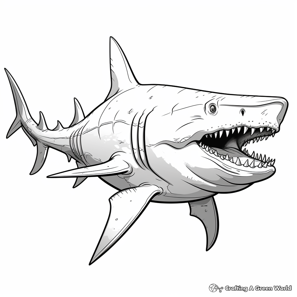 Shark week coloring pages