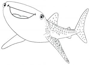 Free shark coloring pages