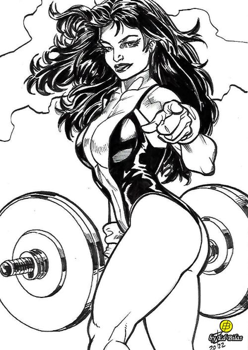 She hulk by edilsonbilas on