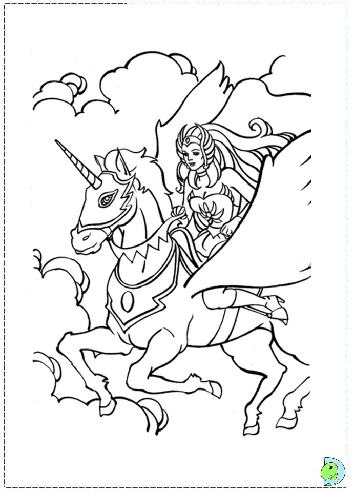 She ra coloring page