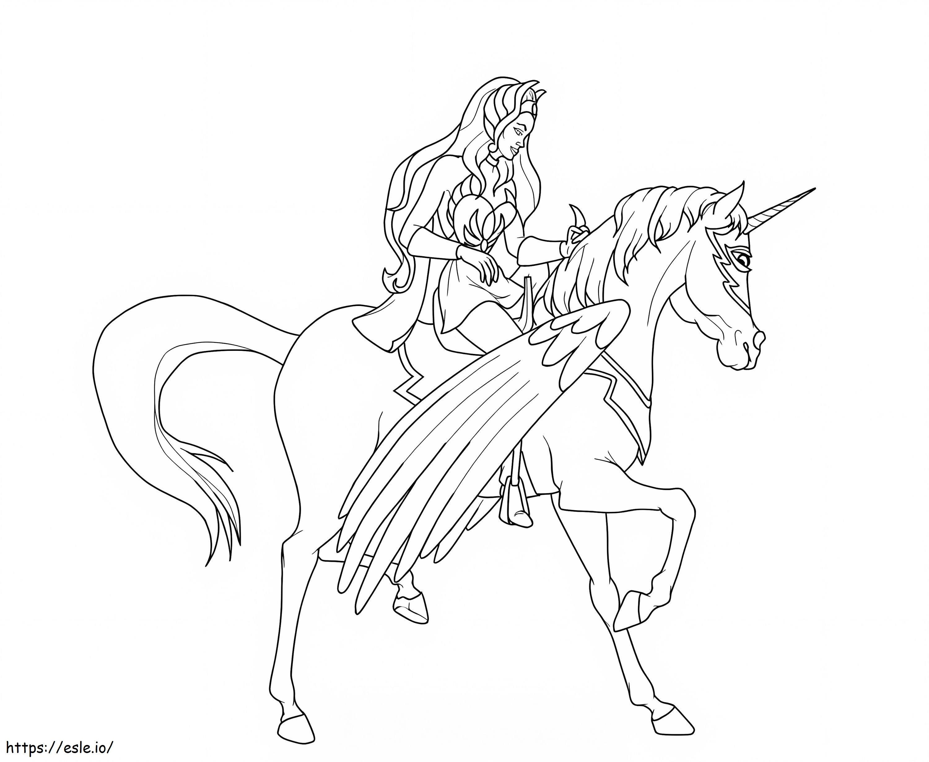 She ra princess coloring page