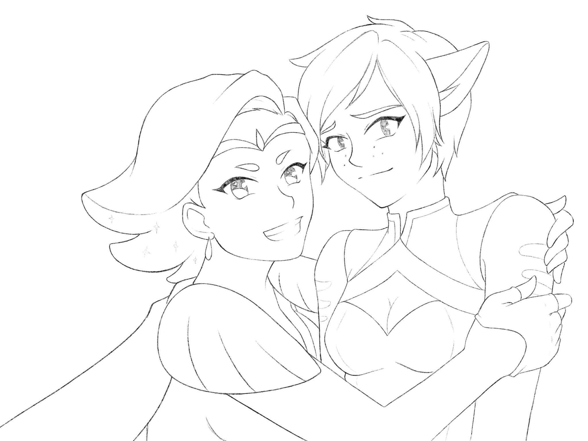 Allexias on x i like to think these two became quite good friends catra glimmer shera spop httpstcopfapaejiyl x