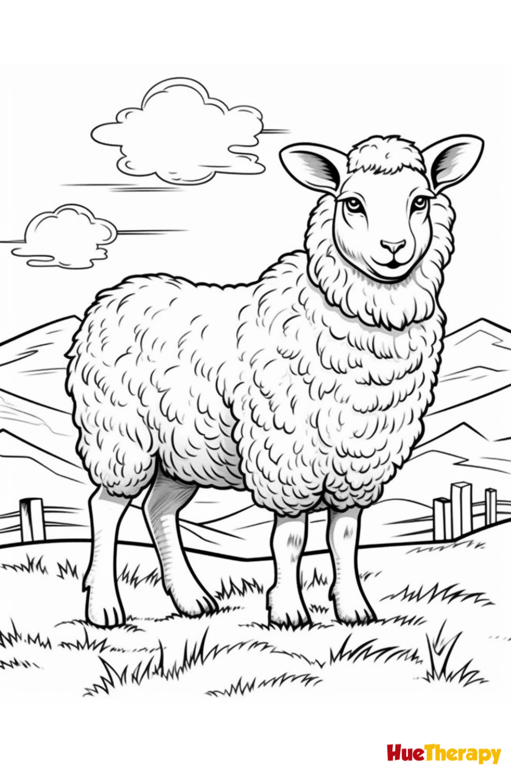 Free printable sheep coloring pages for kids coloring pages animal coloring pages sheep