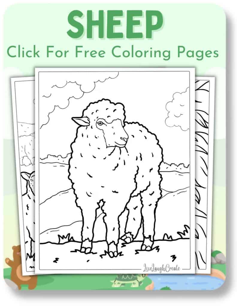 Animal coloring pages free pdf printables