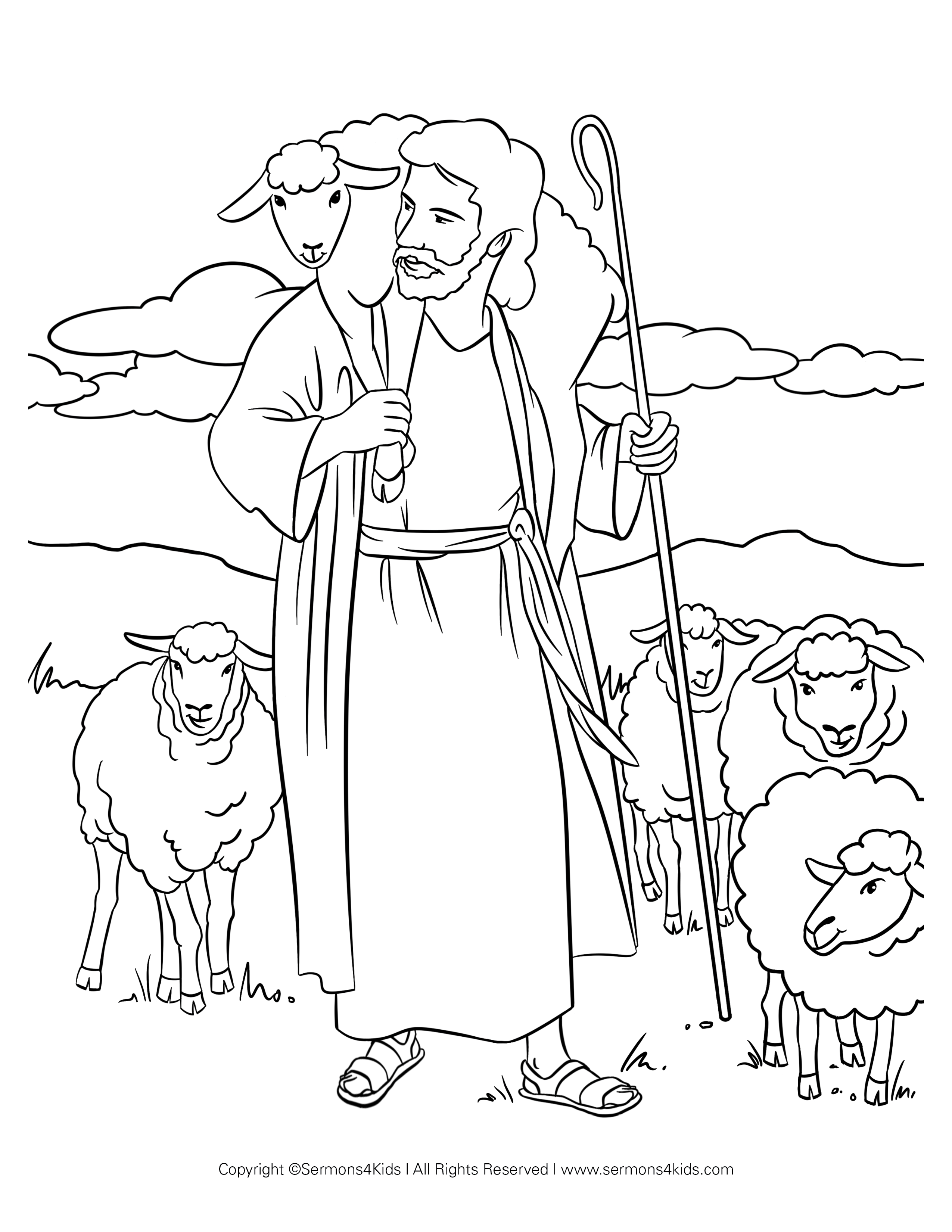 The shepherd childrens sermons from