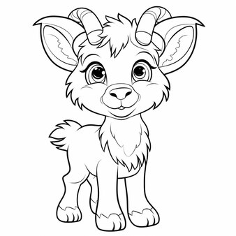 Page sheep coloring page images