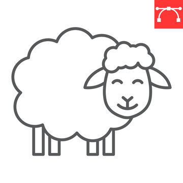 Sheep outline images â browse photos vectors and video