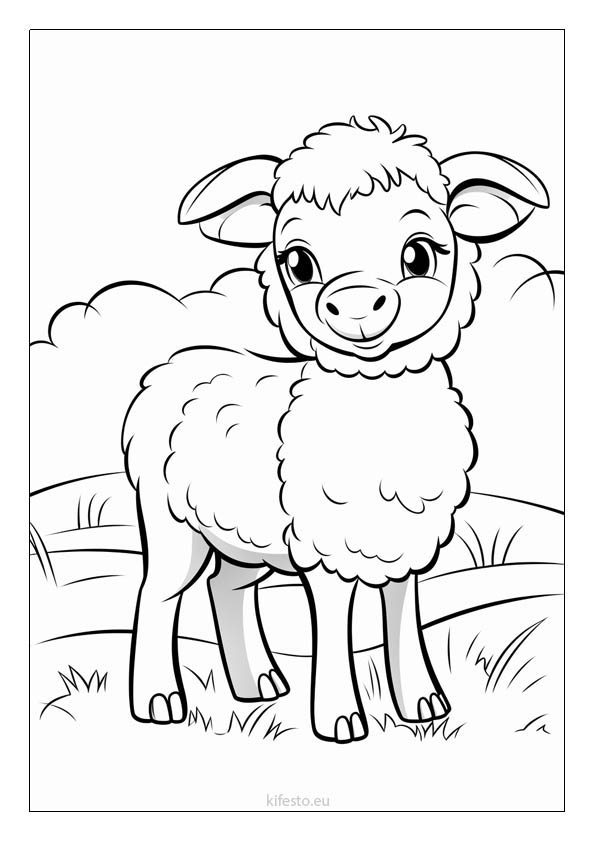 Sheep coloring pages free printable coloring sheets for kids