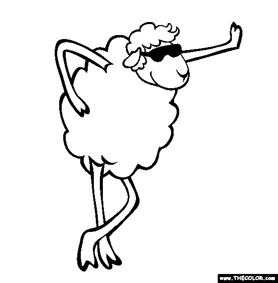 Sheep coloring page free sheep online coloring