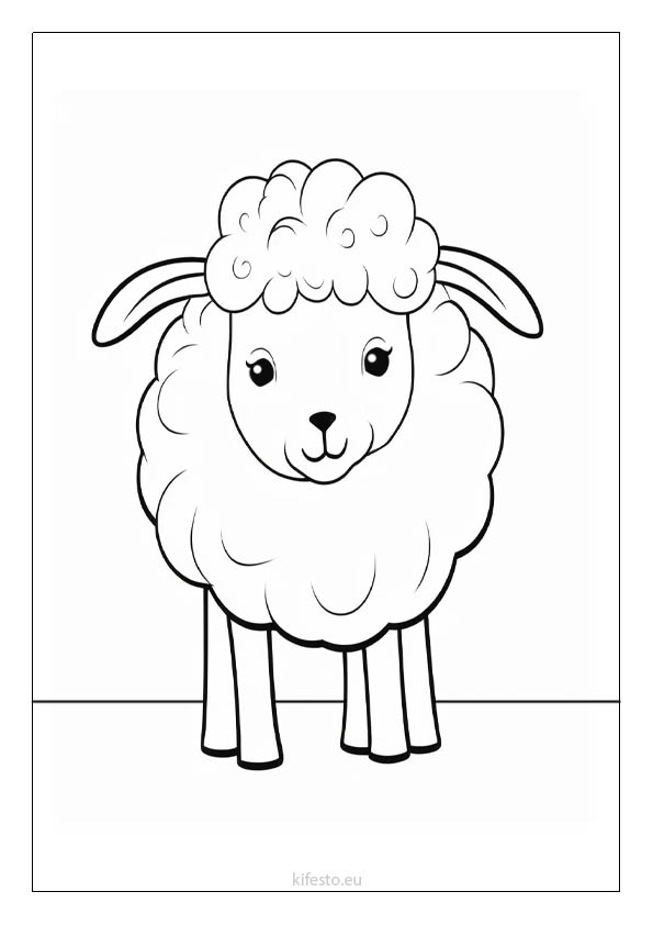 Sheep coloring pages free printable coloring sheets for kids