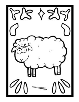 Sheep coloring pages for kids coloring sheets pdf eid sheep printable pages