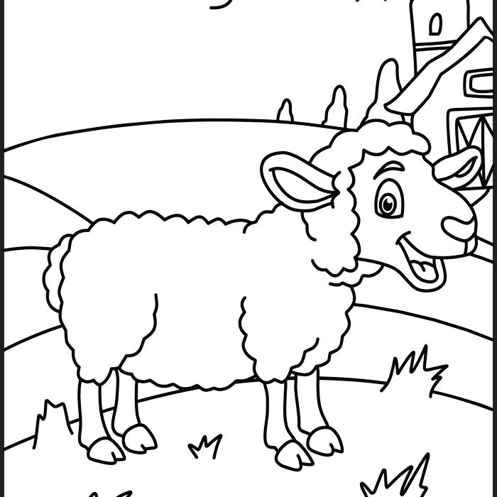 Sheep coloring pages â sheep to color