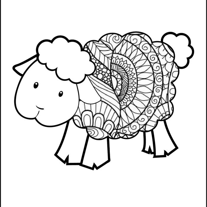 Sheep coloring pages â sheep to color