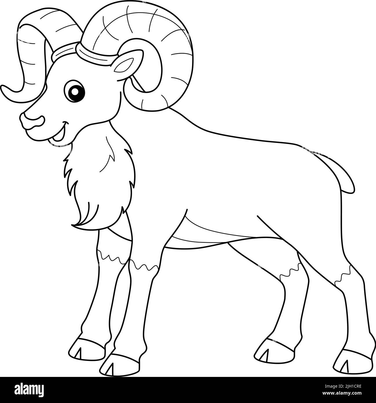 Colouring sheep cut out stock images pictures