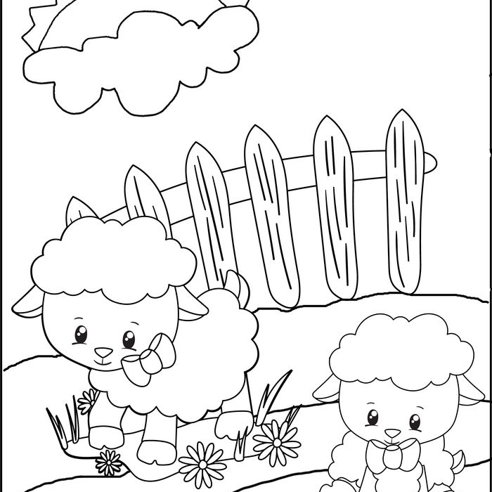 Sheep coloring pages â sheep to color